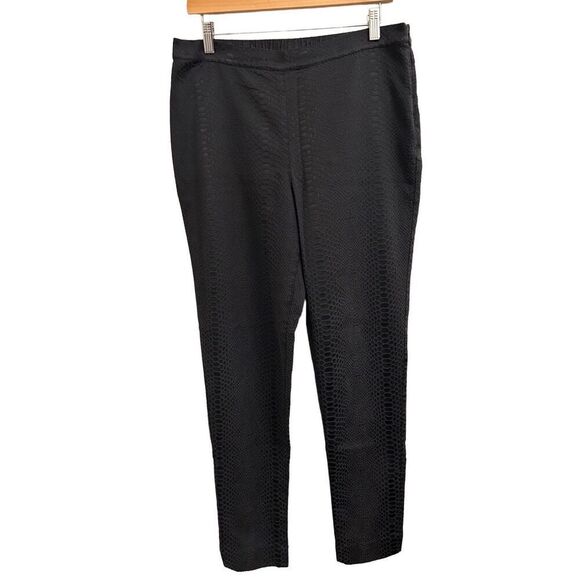 Soft Surroundings Pants - Soft Surroundings snake print skinny pants Medium Tall rock